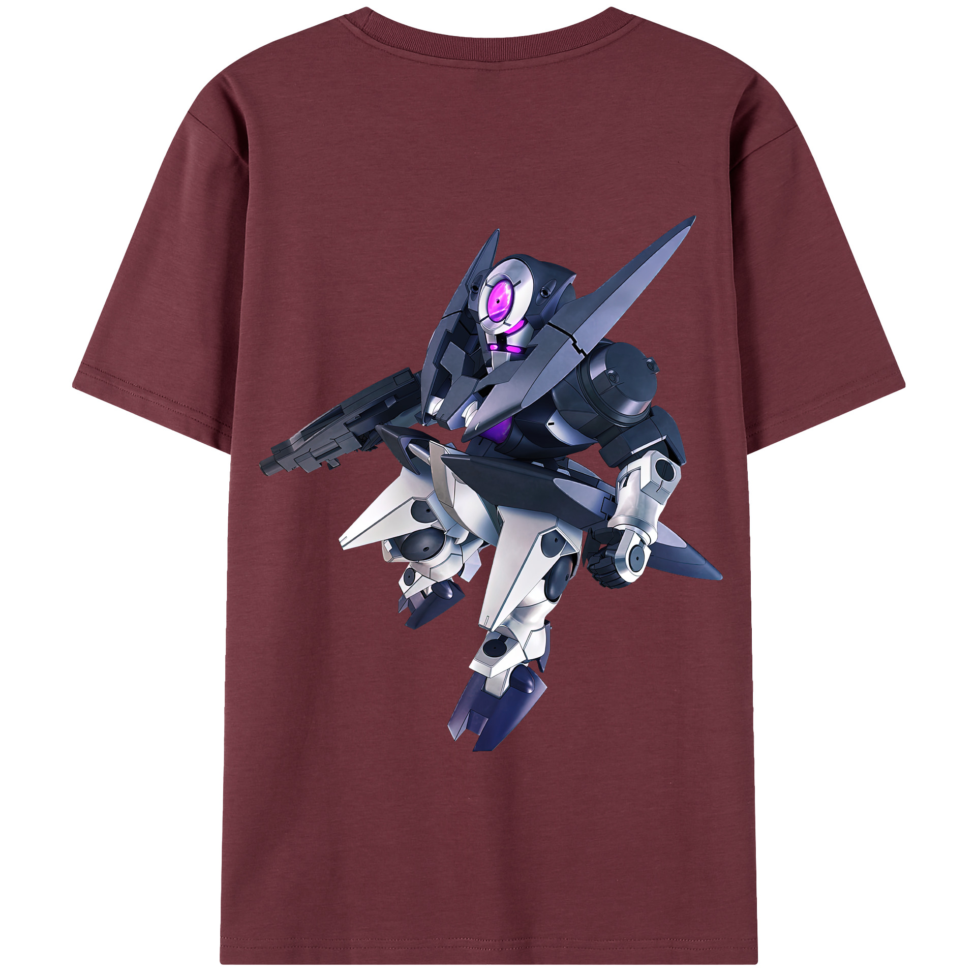 （画像用） 機動戦士ガンダム Mobile Suit Gundam 綿100％半袖Tシャツ（背面プリント）